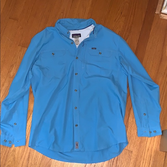 Patagonia Long-Sleeved Fishing Shirt - Picture 1 of 2